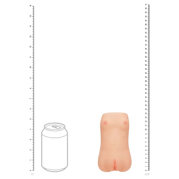 XKIN - realistische Kunstvagina-Masturbator - Größe L (natur)