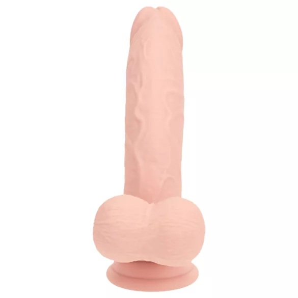 RealRock - naturgetreuer Vibrator mit doppelter Dichte (hautfarben) - 15 cm