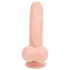 RealRock - naturgetreuer Vibrator mit doppelter Dichte (hautfarben) - 15 cm