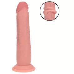   RealRock - realistisch wirkender Dildo mit doppelter Dichte (hautfarben) - 20,5 cm