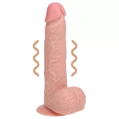 REALROCK - Saugnapf-Vibrator - natürlich (18cm)
