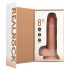 REALROCK - Saugnapf Stoßvibrator - natur (20,5cm)