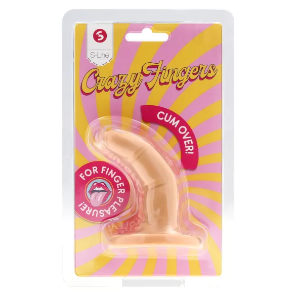 S-Line - Zwei-Finger-Dildo (natur)