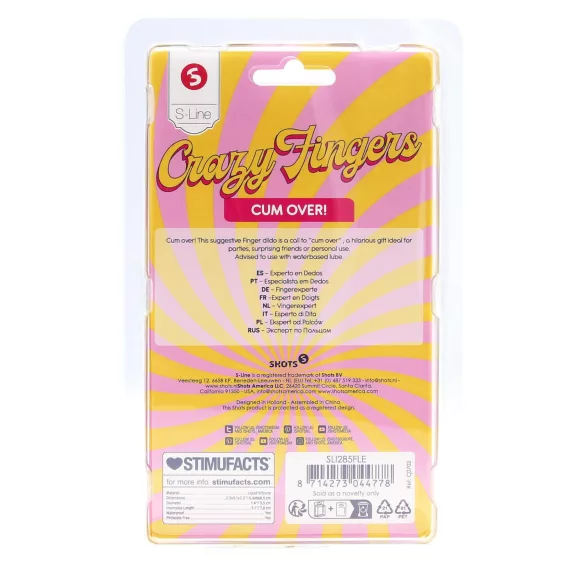 S-Line - Zwei-Finger-Dildo (natur)