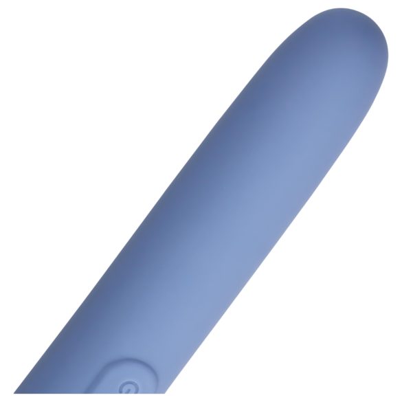 Loveline Travel - Akku-Vibrator mit Gleitmittelbehälter (Blau)