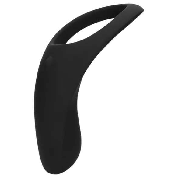 Loveline - Wiederaufladbarer vibrierender Penis- & Hodenring (schwarz)