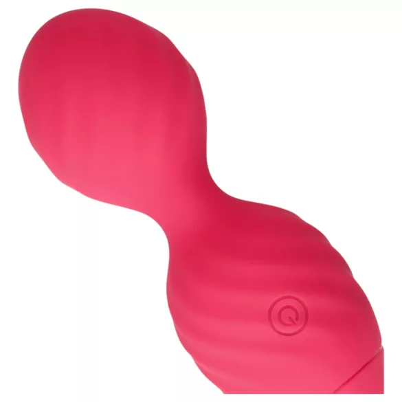 Loveline - gerippte vibrierende Geishakugel (pink)