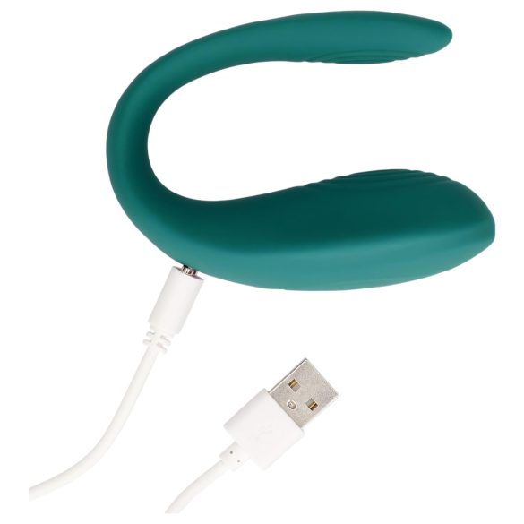 Loveline - kabelloser, wasserfester Paarvibrator mit Fernbedienung (grün)