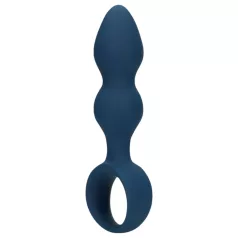 Loveline - Anal-Dildo mit Ring - mittel (blau)