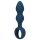 Loveline - Anal-Dildo mit Ring - mittel (blau)