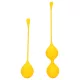 Loveline - Silikon Geishakugel Set - 2-teilig (gelb)