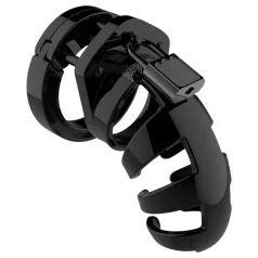 ManCage Modell 02 - Peniskäfig (schwarz) - 9 cm
