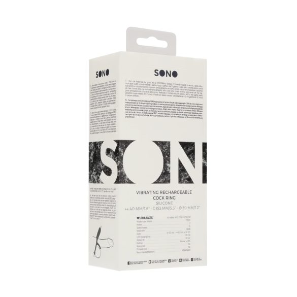 No.88 - Vibrations-Penisring (schwarz)