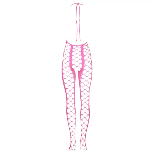 Ouch! - Leuchtender Offener Overall (pink)