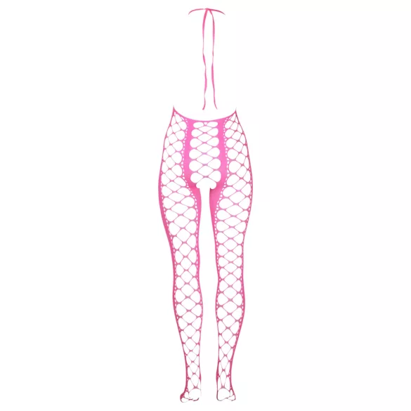 Ouch! - Leuchtender Offener Overall (pink)