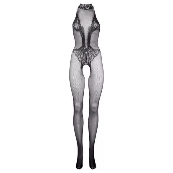 Le Désir - Spitzen-Overall aus Netz - Schwarz - S-XL