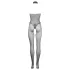 Le Désir - Spitzen-Overall aus Netz - Schwarz - S-XL