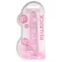 REALROCK - Transparenter realitätsnaher Dildo - Pink (19cm)