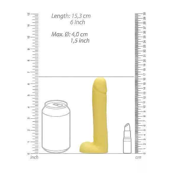 S-Line - Dicky - Penis-Seife mit Hoden - Vanille (210 g)