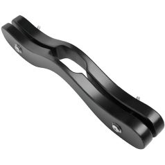 Schwarzer Holzfesselblock