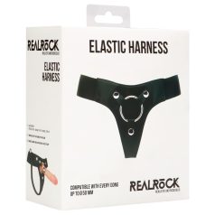 REALROCK Elastisch - Strap-on Slip (schwarz)