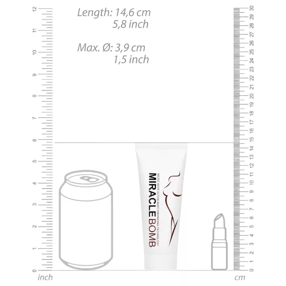 Pharmquests Miracle Bomb - Brustvergrößerungs- und Straffungscreme (100ml)