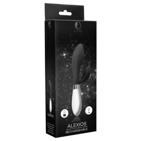 Alexios - Schmetterling Klitoris Vibrator (schwarz)