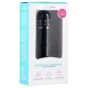 Easytoys Diamond Twirled - gedrehter Stab-Vibrator (schwarz)