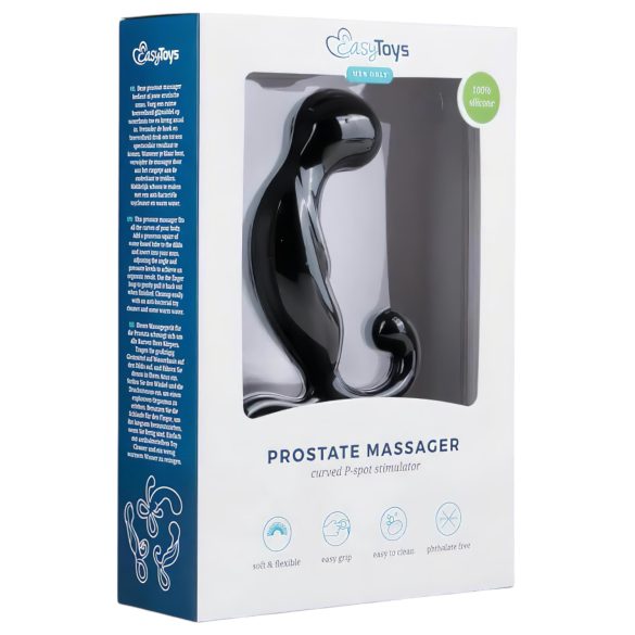 EasyToys Prostata-Vibrator - für unglaubliche Lust (schwarz)