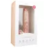 Easytoys - Saugnapf großer Dildo mit Hoden (26,5cm) - natur