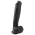 Easytoys - Haftbarer, realistischer großer Dildo (26,5cm) - Schwarz