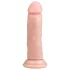 Easytoys - Saugnapf-Dildo realistisch (15,5 cm) - natur
