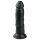 Easytoys - realistischer Saugfuß-Dildo (15,5cm) - schwarz