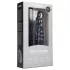 Easytoys Flogger - Peitsche und Silikon-Dildo in einem (schwarz)
