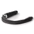 Easytoys Flogger - Peitsche und Silikon-Dildo in einem (schwarz)