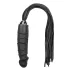 Easytoys Flogger - Peitsche und Silikon-Dildo in einem (schwarz)