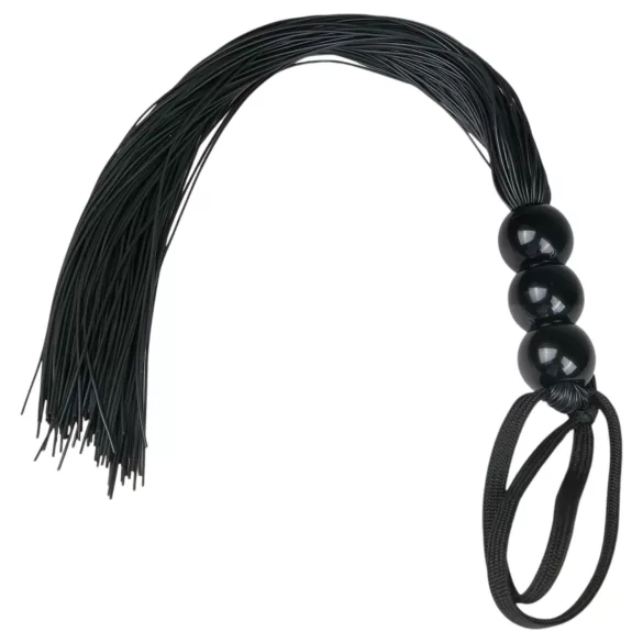 Easytoys Silikonpeitsche - Schwarz