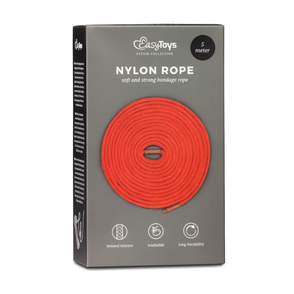 Easytoys Rope - Bondage-Seil (5 m) - rot
