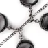Easytoys - Halsband & Fesseln-Set (schwarz)