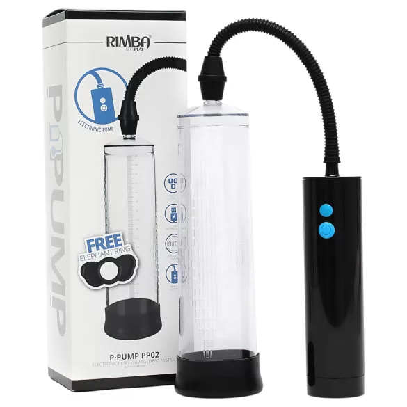 Rimba P-PP02 - automatische Penispumpe (transparent)