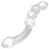 Rimba Xena - Doppelglas-Dildo (transparent)
