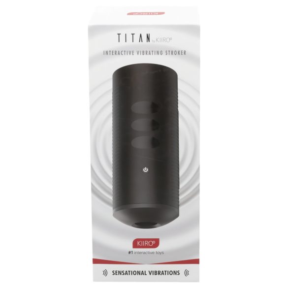 Kiiroo Titan - Interaktiver Masturbator (schwarz)