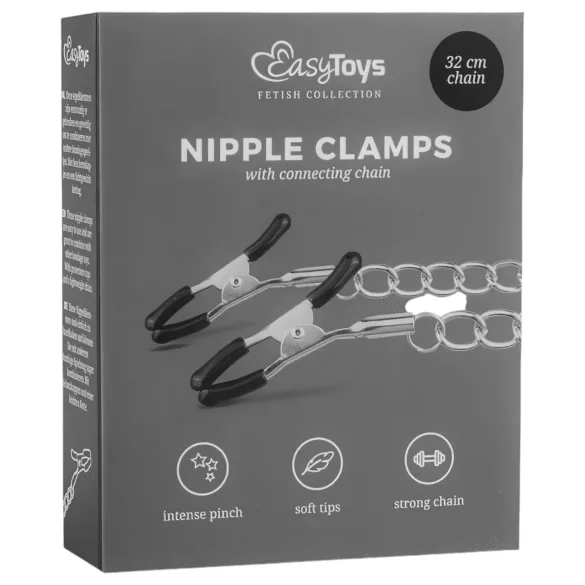 EasyToys - Kettenartige Nippelklemmen (2 Stk.)
