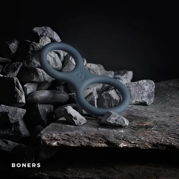 Boners Classic - Penis- und Hodenring (grau)