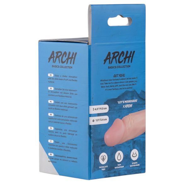 Real Fantasy Archi - naturgetreuer Dildo - 11,5 cm (natur)