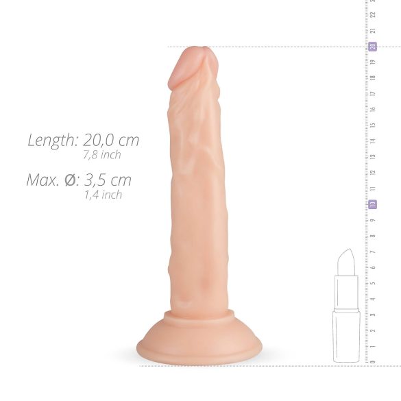 Real Fantasy Blane - naturgetreuer Dildo - 20 cm (hautfarben)