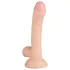 Real Fantasy Vince - Dildo mit Hoden und Vorhaut - 19,5cm (natur)