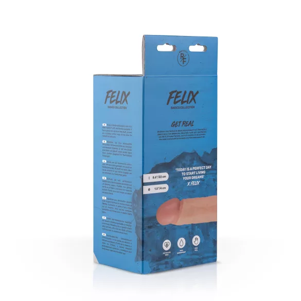 Real Fantasy Felix - naturgetreuer Dildo mit Hoden - 22cm