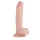 Real Fantasy Glynn – realistischer Dildo mit Hoden - 25 cm (natur)