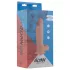 Real Fantasy Glynn – realistischer Dildo mit Hoden - 25 cm (natur)